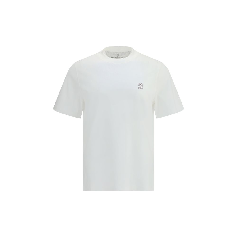 T-shirt à logo Brunello Cucinelli