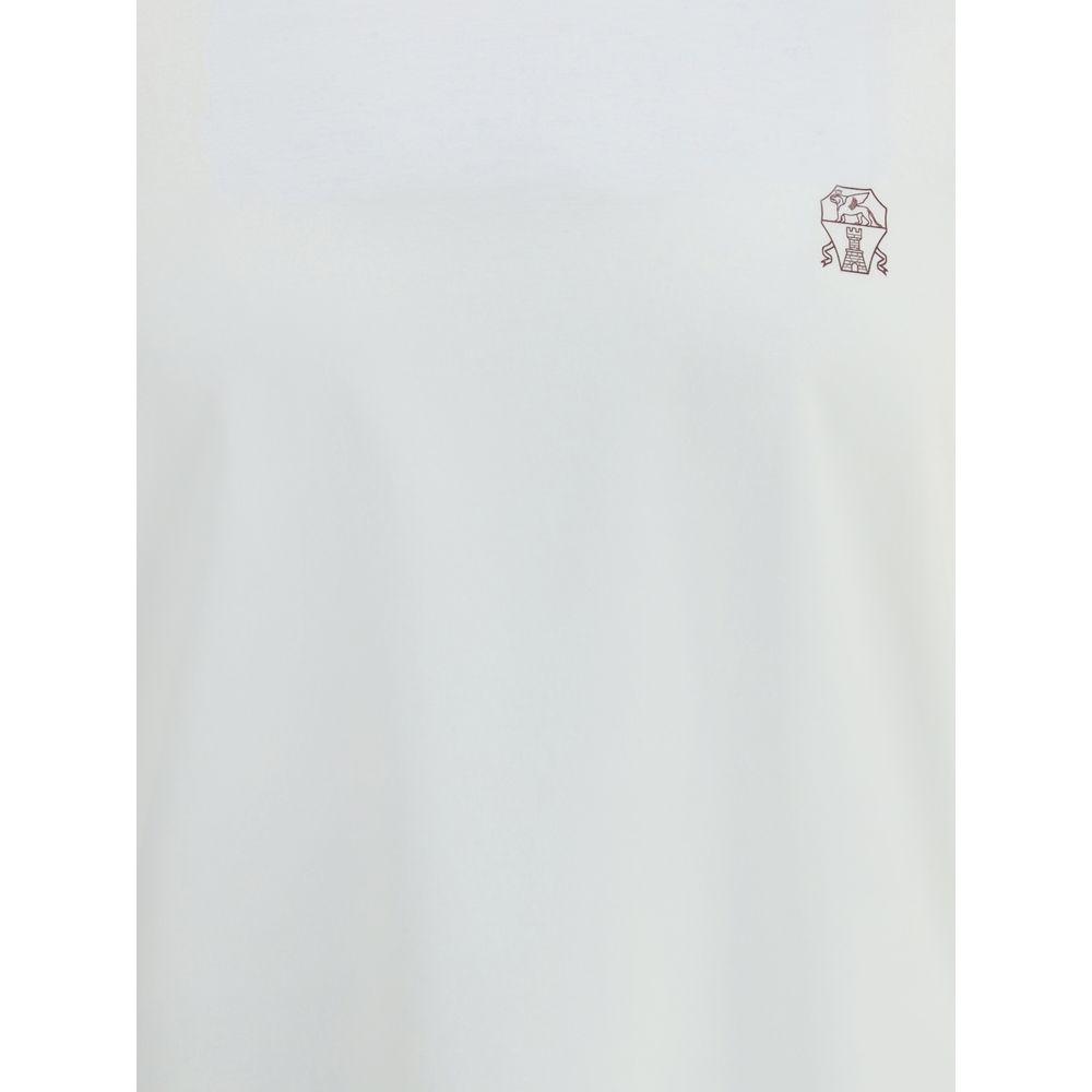 T-shirt à logo Brunello Cucinelli