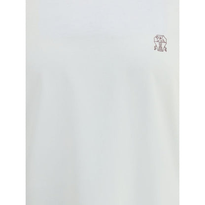 T-shirt à logo Brunello Cucinelli