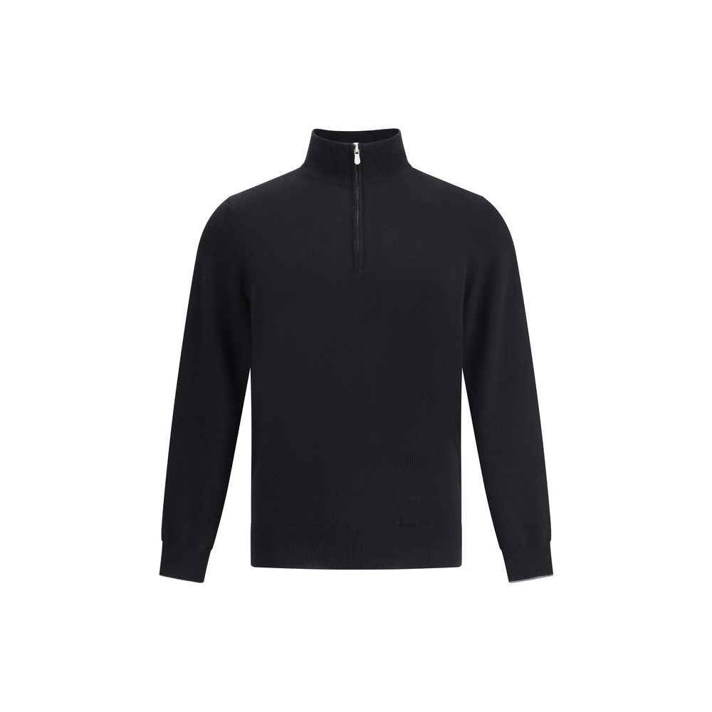 Brunello Cucinelli Cashmere Trui Monochroom Luxe Exclusief