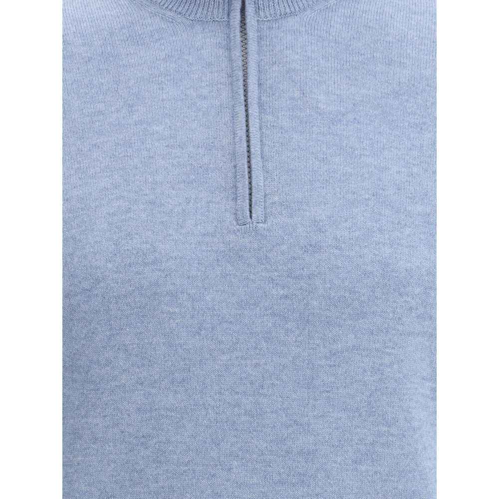 Cashmere Trui Brunello Cucinelli Monochroom Luxe Collectie