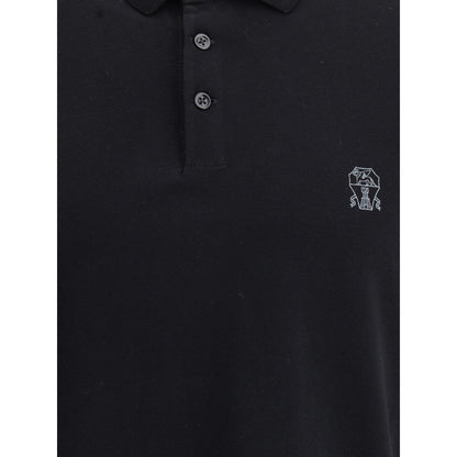Polo avec logo Brunello Cucinelli