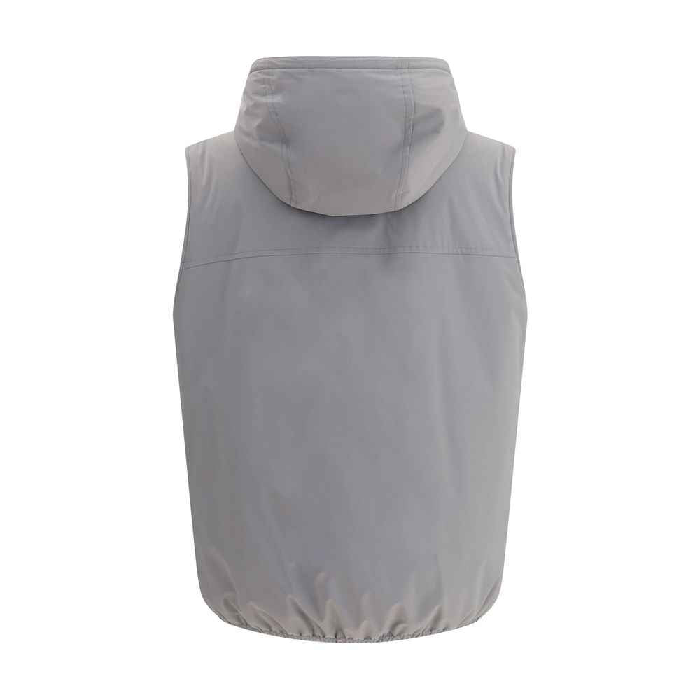 Waterdichte Vest Brunello Cucinelli Technische Stoffen