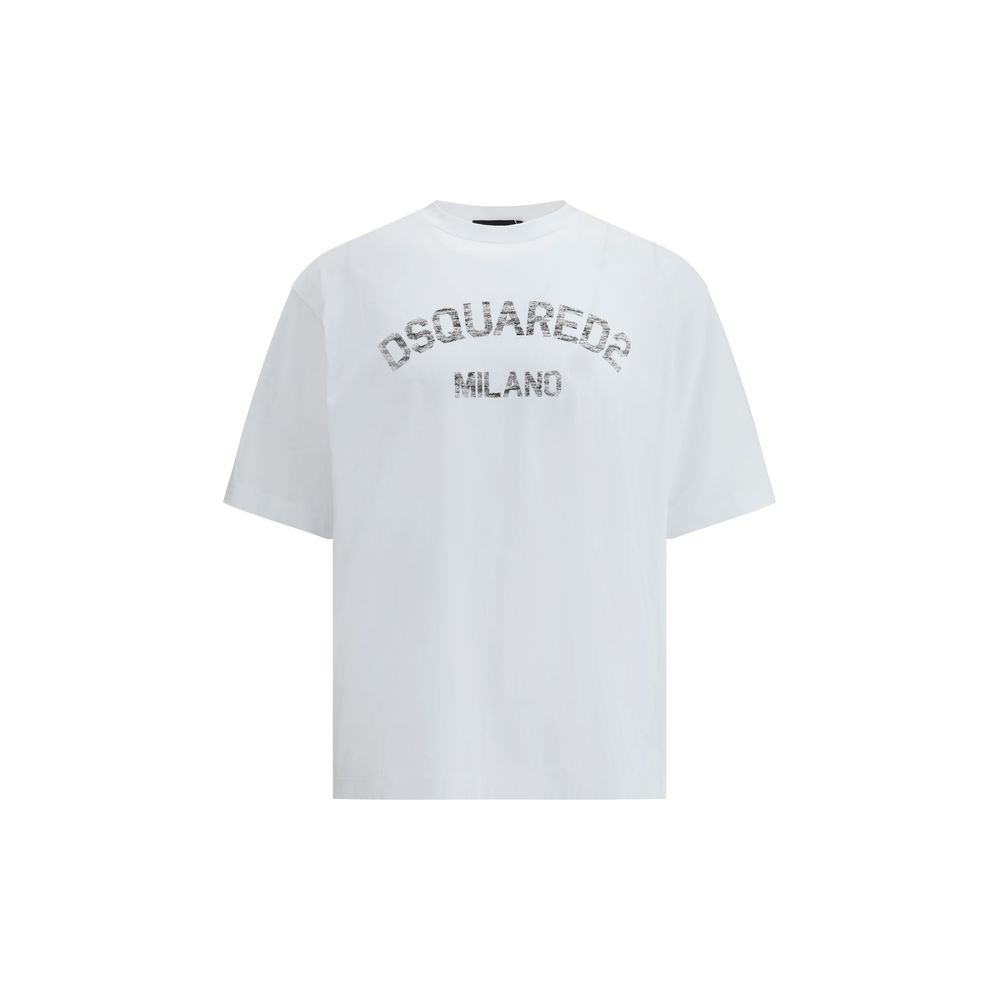 Dsquared2 Logoed Cotton T-Shirt Premium Everyday Wear