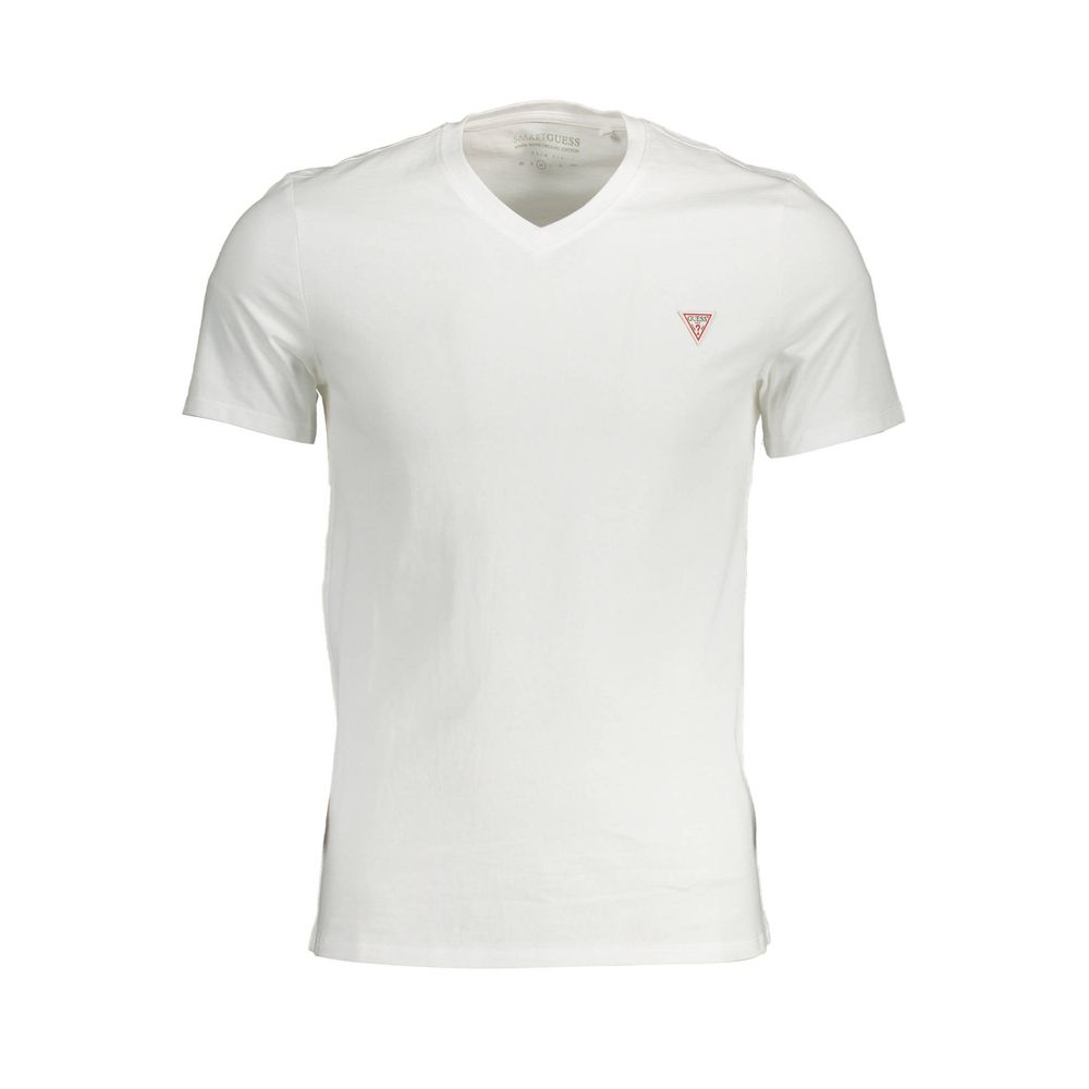 T-shirt en coton blanc Guess Jeans