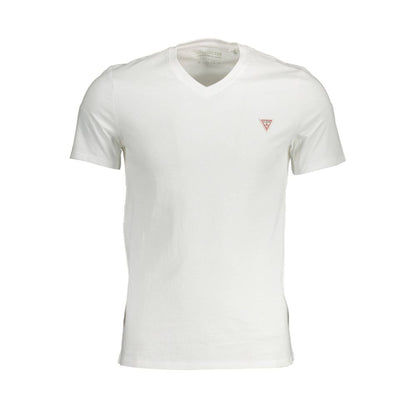T-shirt en coton blanc Guess Jeans