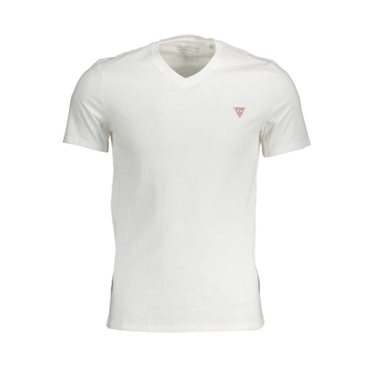 T-shirt en coton blanc Guess Jeans