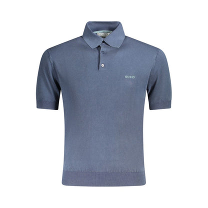 Guess Jeans Blue Cotton Sweater by Guess Jeans