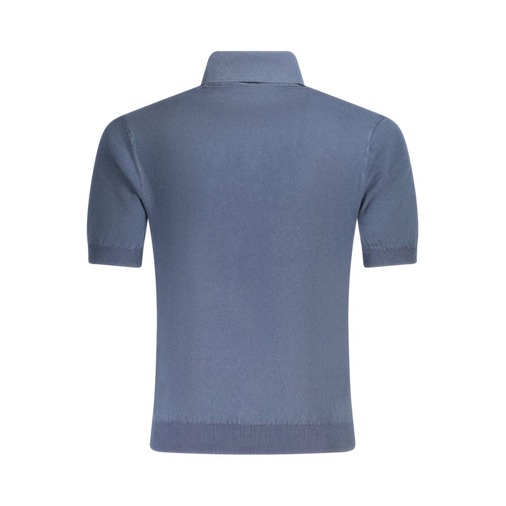 Guess Jeans Blue Cotton Sweater by Guess Jeans
