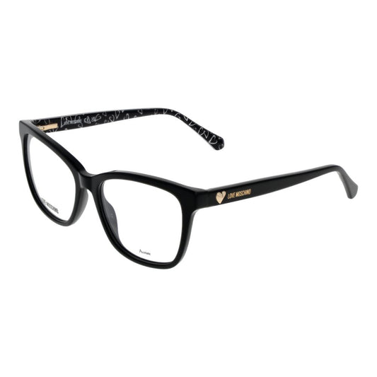 Montures optiques Love Moschino noires pour femmes