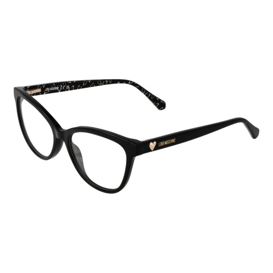 Montures optiques Love Moschino noires pour femmes