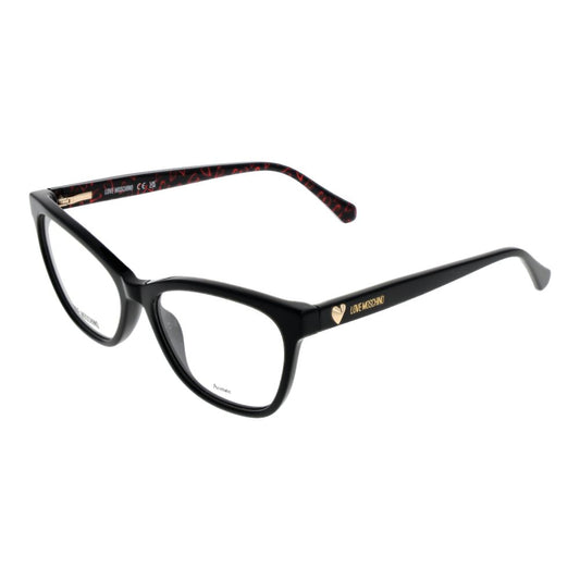 Montures optiques Love Moschino noires pour femmes