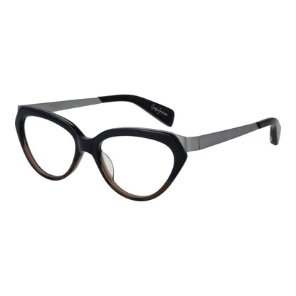 Yohji Yamamoto Black Unisex Optical Frames by Yohji Yamamoto