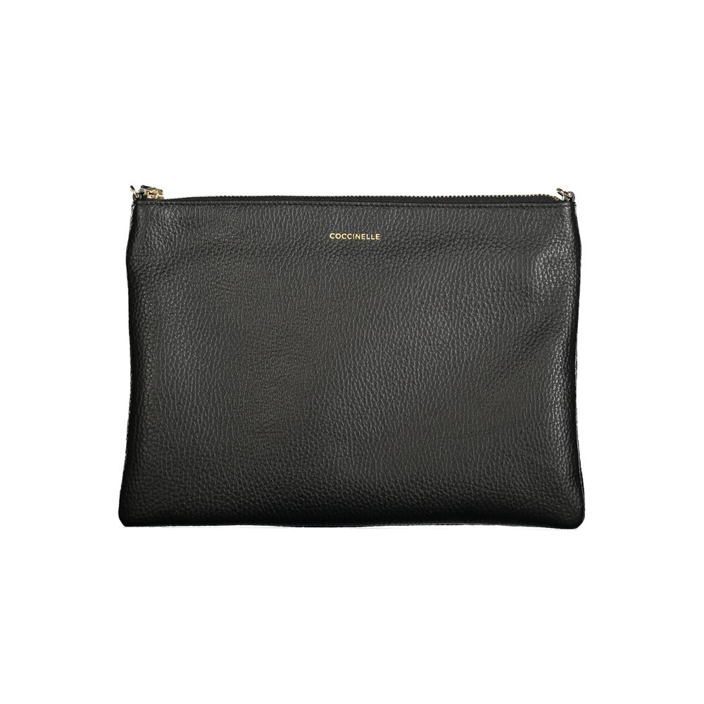 Coccinelle Black Leather Handbag by Coccinelle