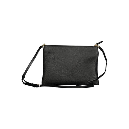 Coccinelle Black Leather Handbag by Coccinelle