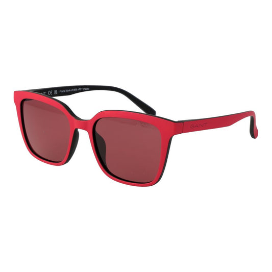 Lunettes de soleil unisexes rouges Gant