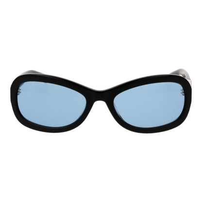 Lunettes de soleil unisexes noires GCDS