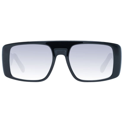 Lunettes de soleil unisexes noires GCDS
