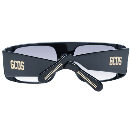 Lunettes de soleil unisexes noires GCDS