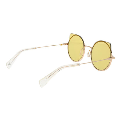 Lunettes de soleil unisexes blanches Yohji Yamamoto