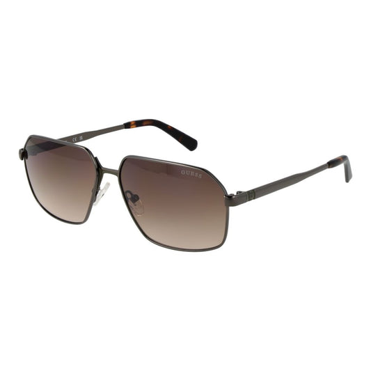 Lunettes de soleil Guess grises pour homme