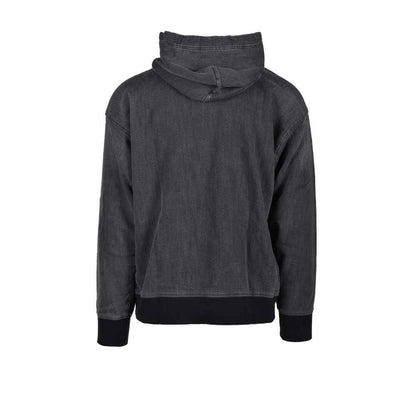 Diesel Gray Cotton Hoody