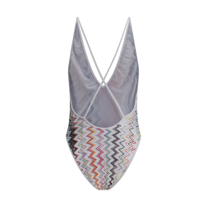 Maillot de bain emblématique Missoni en zigzag