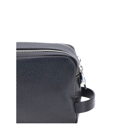 Trousse de toilette en cuir grainé Brunello Cucinelli