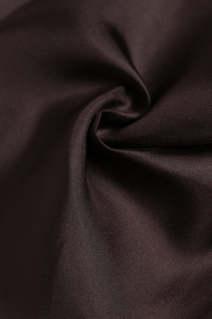Dolce &amp; Gabbana Brown DG Crown Silk Square Men Foulard Scarf