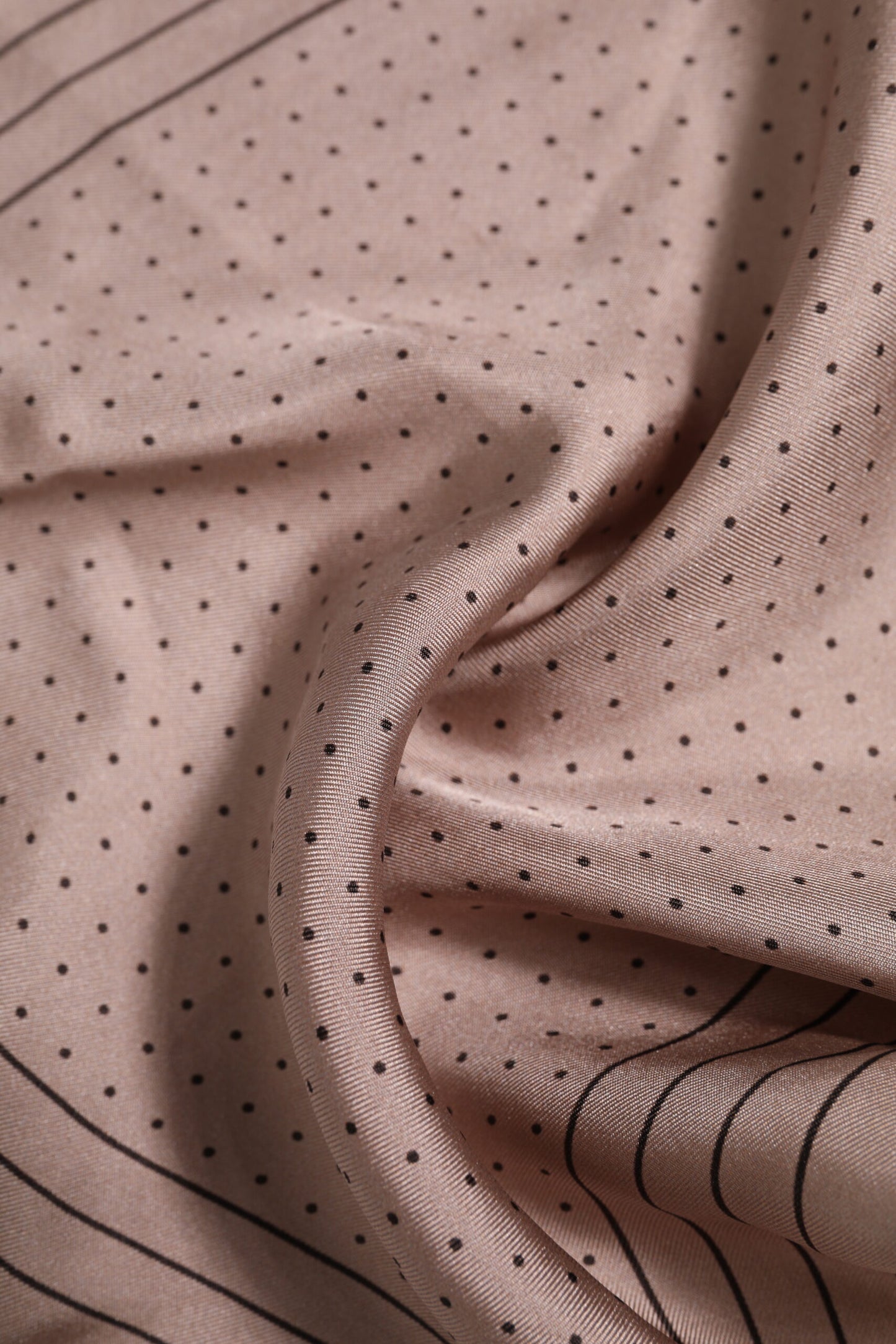 Dolce &amp; Gabbana Beige Dotted Silk Square Men Foulard Scarf