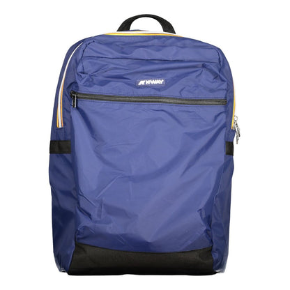 Sac à dos unisexe K-WAY en polyamide bleu