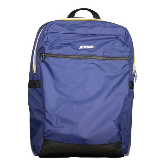 Sac à dos unisexe K-WAY en polyamide bleu