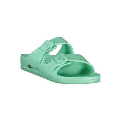Norway 1963 Groen Plastic Dames Sandalen Luxe Comfort