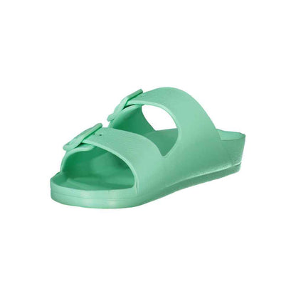 Norway 1963 Groen Plastic Dames Sandalen Luxe Comfort