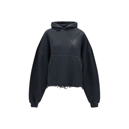 Sweat à capuche court Balenciaga