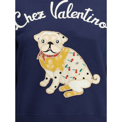 Sweat-shirt en coton Valentino