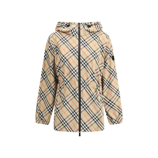 Veste à capuche à carreaux Burberry Archivio