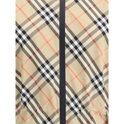 Veste à capuche à carreaux Burberry Archivio