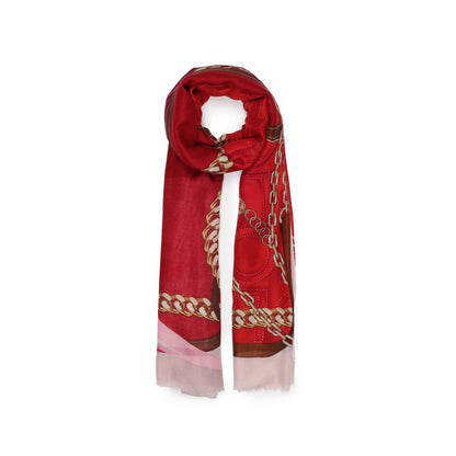 Écharpe en polyester rouge Liu Jo