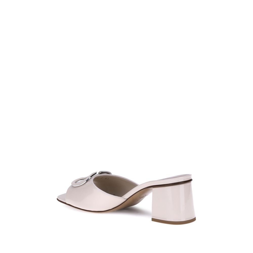 Valentino Garavani VLogo Patent Leer Sandalen Luxe Stijlvol