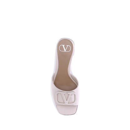 Valentino Garavani VLogo Patent Leer Sandalen Luxe Stijlvol