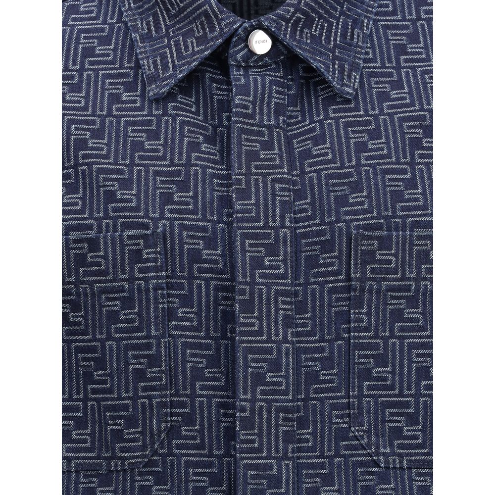 Veste en jean Fendi FF