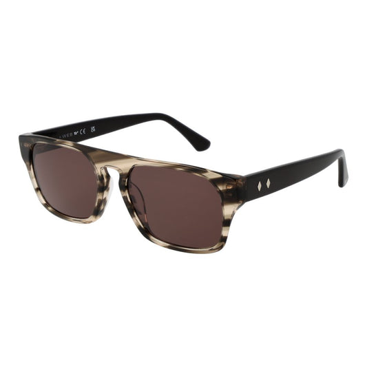 Lunettes de soleil unisexes grises Web