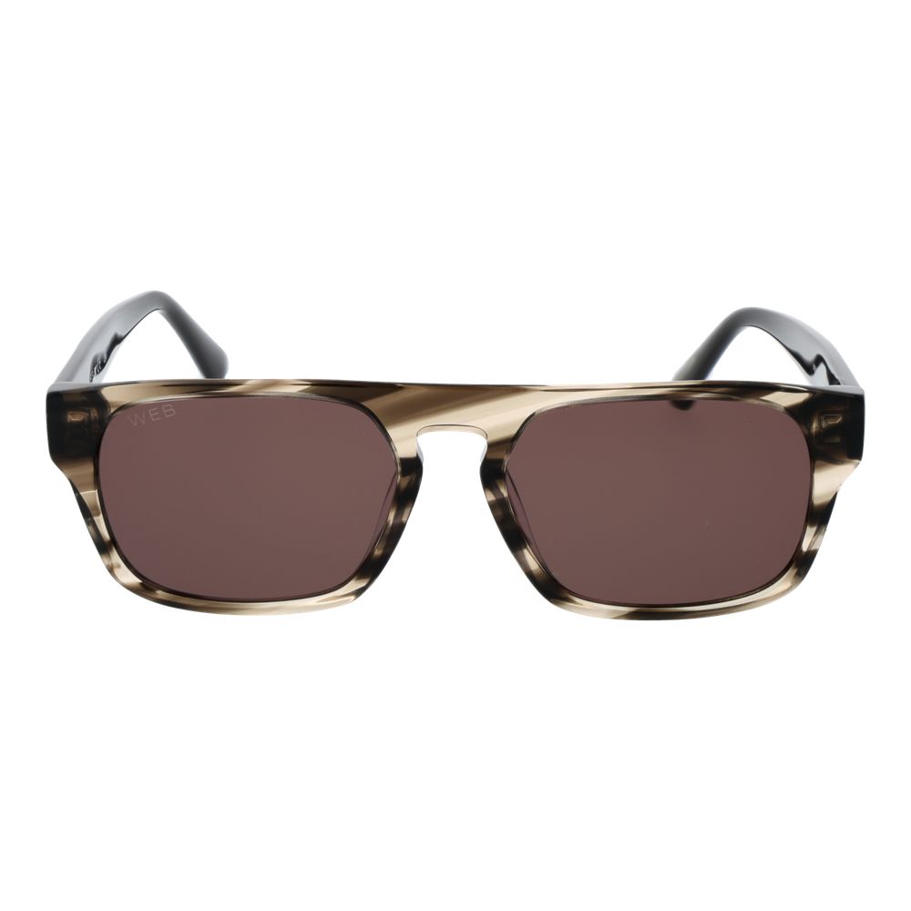 Lunettes de soleil unisexes grises Web