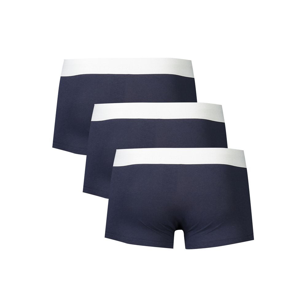 Sous-vêtements en coton bleu Bikkembergs