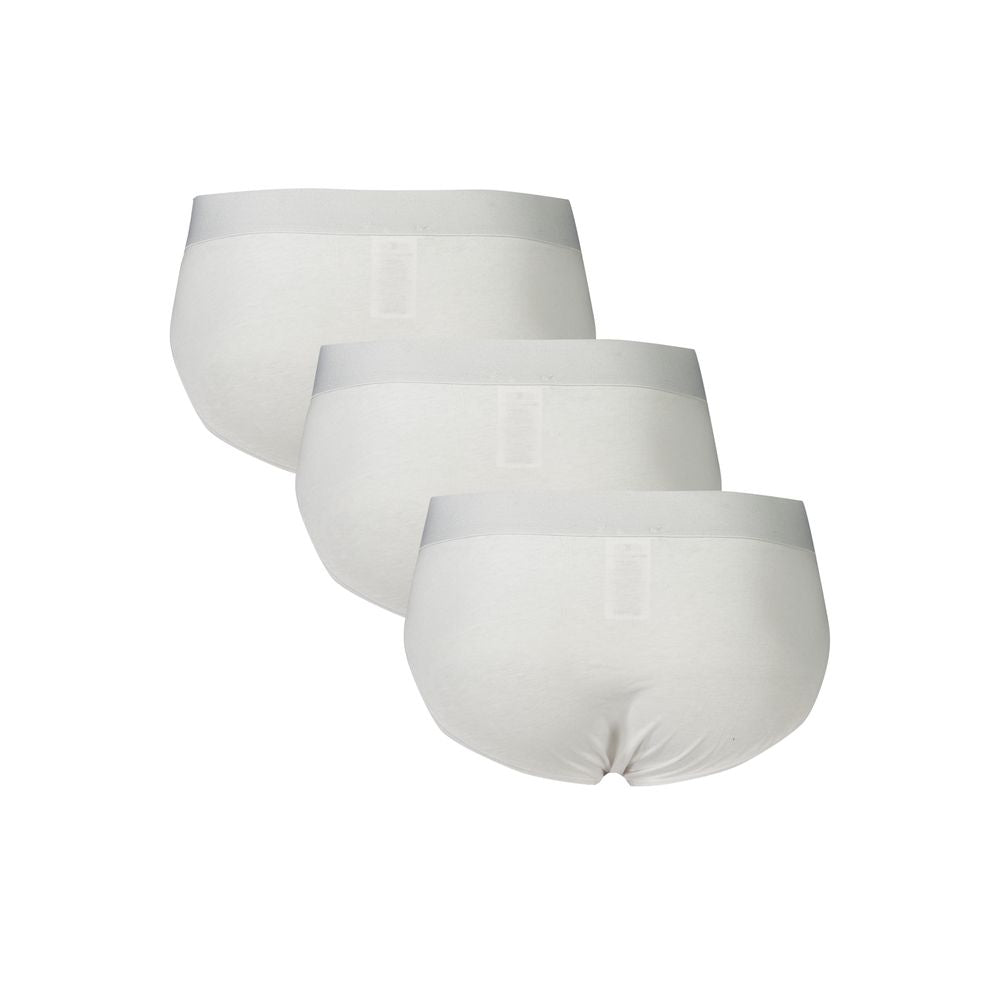 Sous-vêtements en coton blanc Bikkembergs
