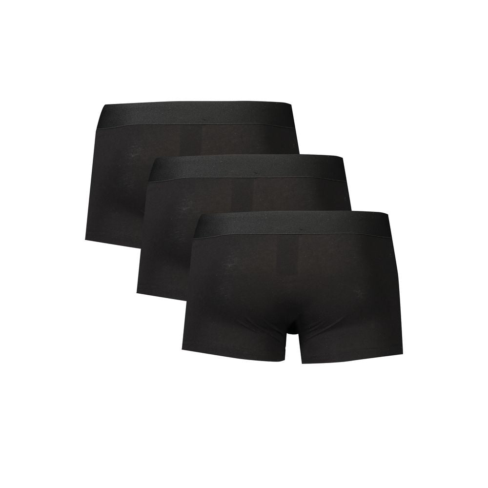 Sous-vêtements en coton noir Bikkembergs