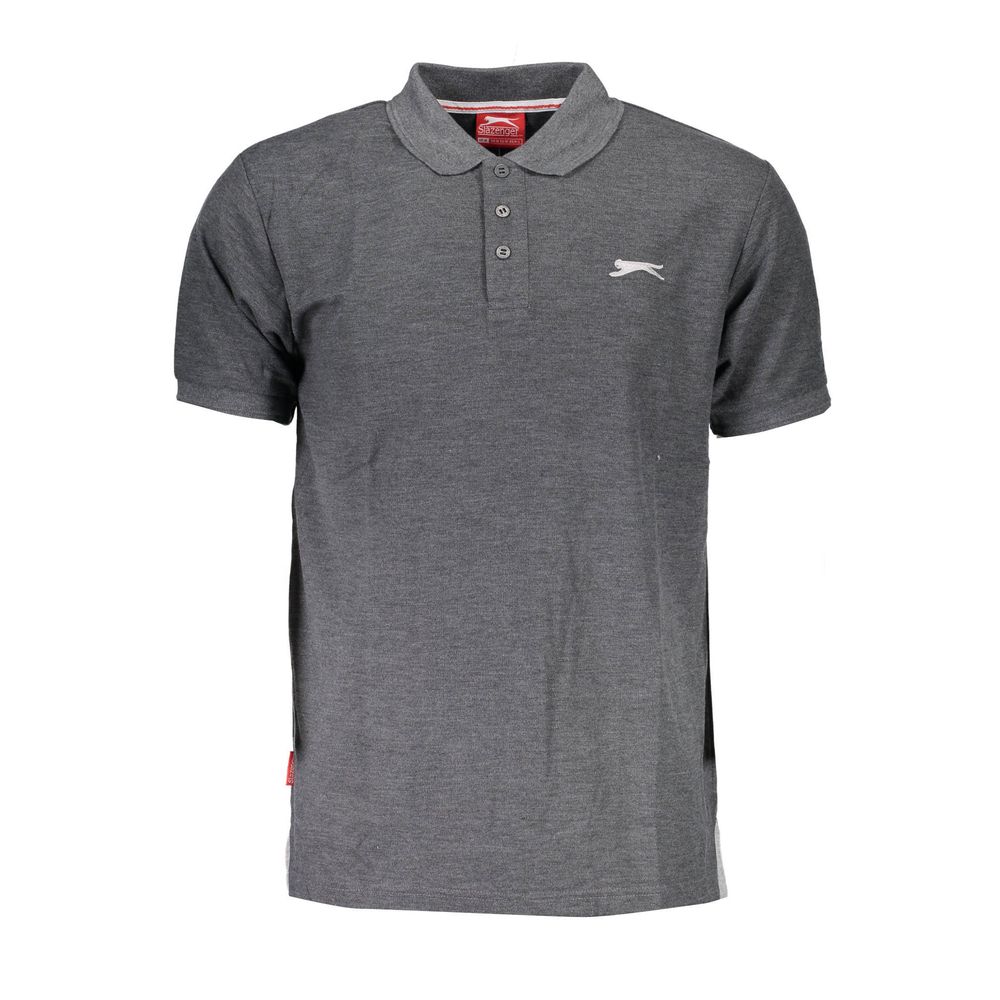 Polo en coton gris Slazenger