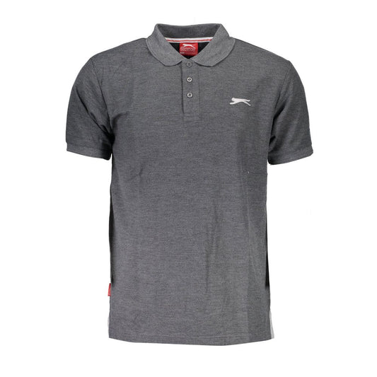 Polo en coton gris Slazenger