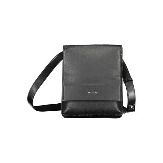 Sac à bandoulière en polyester noir Calvin Klein